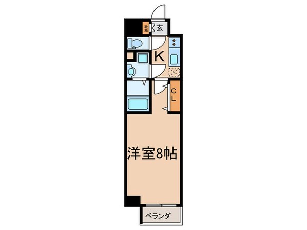 エスリード金山クラッシィの物件間取画像